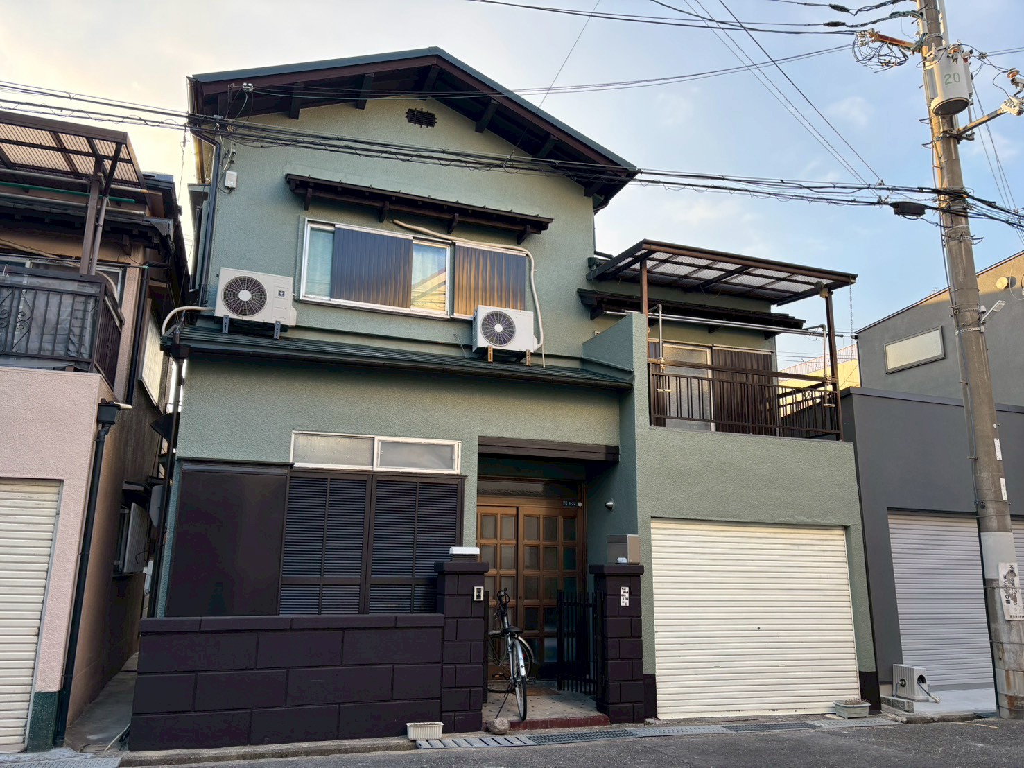 富田林で築４８年のお家で雨漏り修繕工事